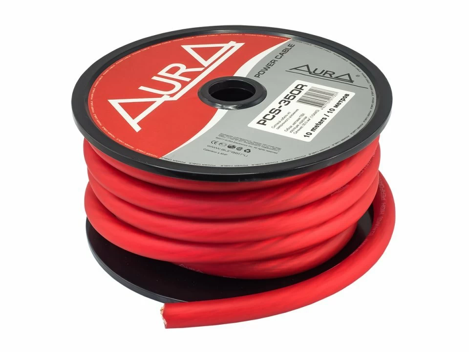 Cablu alimentare AURA PCS 350R, 50mm2 (1 / 0AWG), 10M/rola Pret Mic Online soundhouse imagine noua