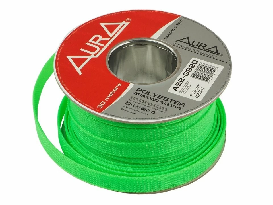 Tresa cablu verde Aura ASB G920, Metru Liniar / Rola 30m, 9-20MM 30M imagine noua