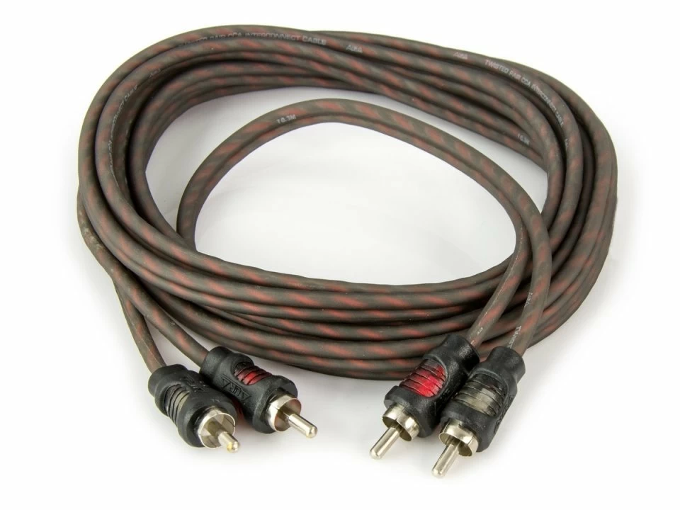 Cablu RCA Aura, 2 canale, lungime 2m, RCA 0220 Aura imagine noua