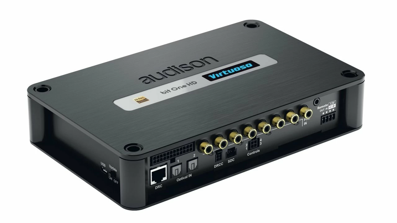 Procesor de sunet auto Audison Bit One HD Virtuoso, 12 canale + DSP Audison imagine reduceri 2022
