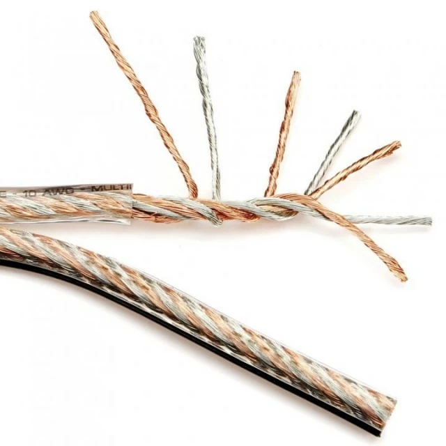 Cablu boxe Connection FT 210, Metru Liniar / Rola 100m, 2 x 4.3mm², (10 AWG) Connection imagine noua 2022
