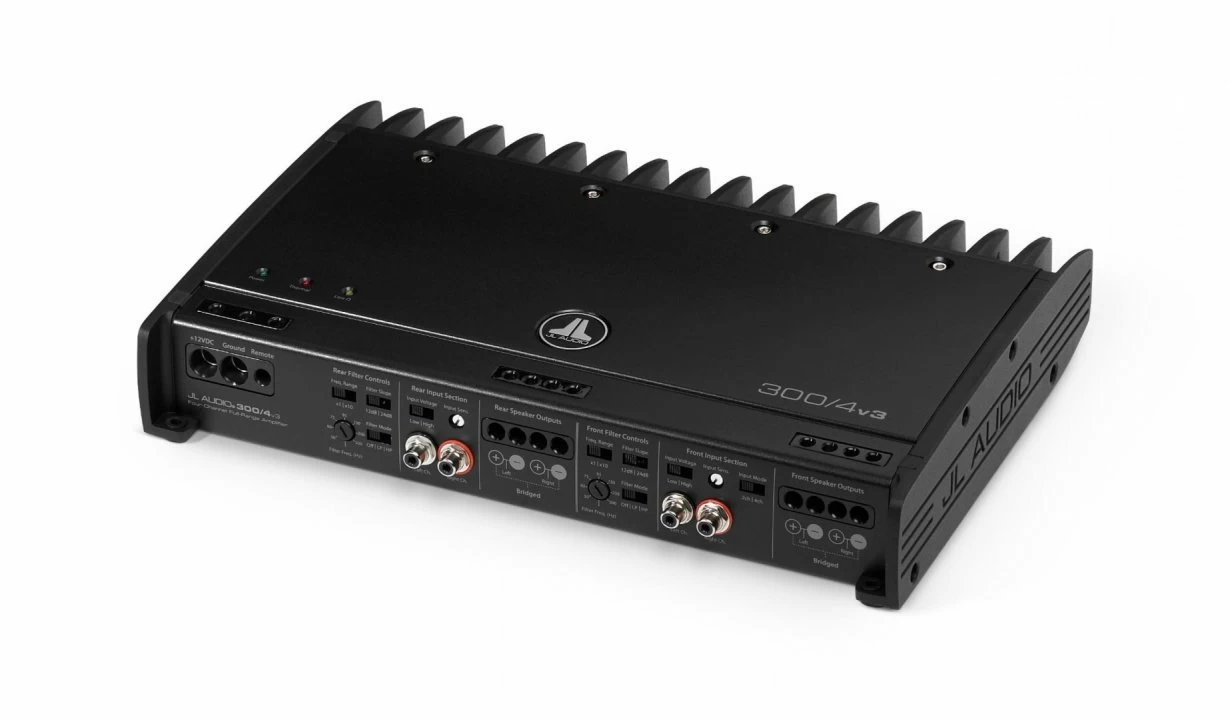 Amplificator auto JL Audio 300/4v3, 4 canale, 300W JL Audio imagine reduceri 2022