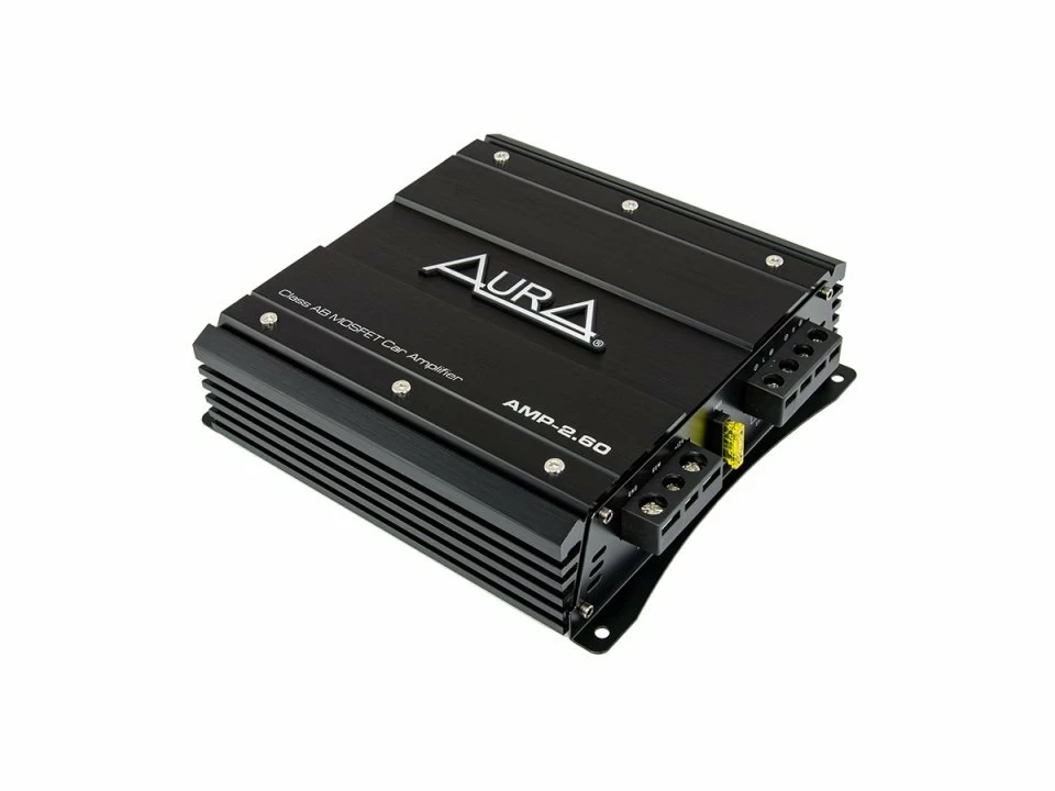 Amplificator auto AURA AMP 2.60, 2 canale, 150W Aura imagine reduceri 2022