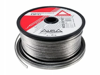 Cablu boxe AURA SCC 315T, 2x 1.5mm2 (16AWG), 100M\rola