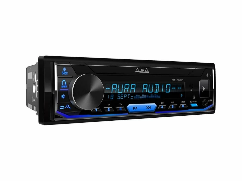 Player auto Aura AMH 78DSP, 1 DIN, 4x51W Aura imagine 2022 marketauto.ro