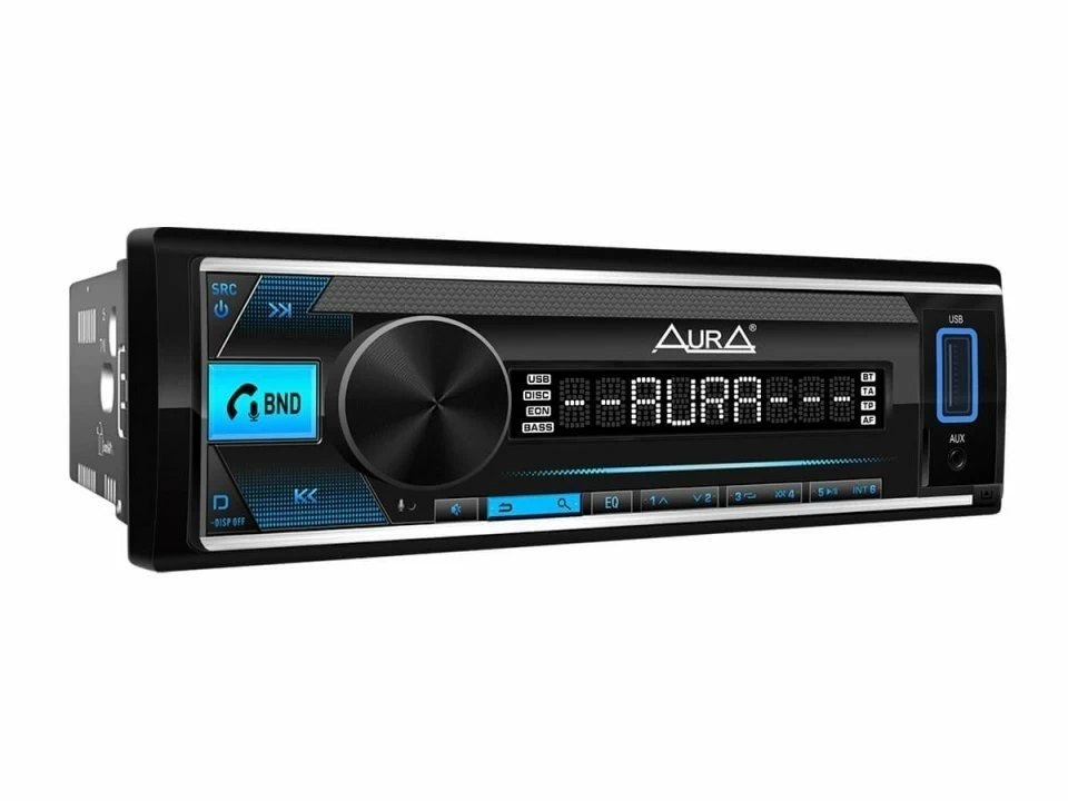 RESIGILAT Player auto Aura AMH 520BT, 1 DIN, 4x51W Aura imagine 2022 marketauto.ro