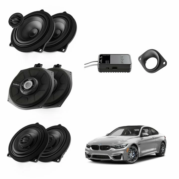 Pachet difuzoare Plug&Play Audison dedicate BMW K4E X4E Audison imagine Black Friday 2021