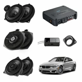 Pachet upgrade sistem audio Audison dedicat BMW K4E K4M+SR