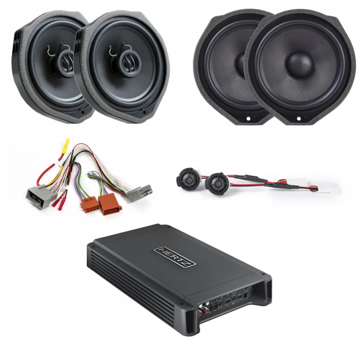 Pachet sistem audio Plug&Play Awave dedicat Honda+ Amplificator