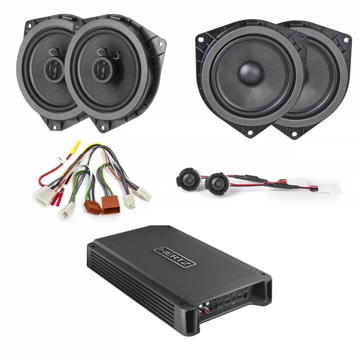 Pachet sistem audio Plug&Play Awave dedicat Toyota + Amplificator Awave imagine reduceri 2022
