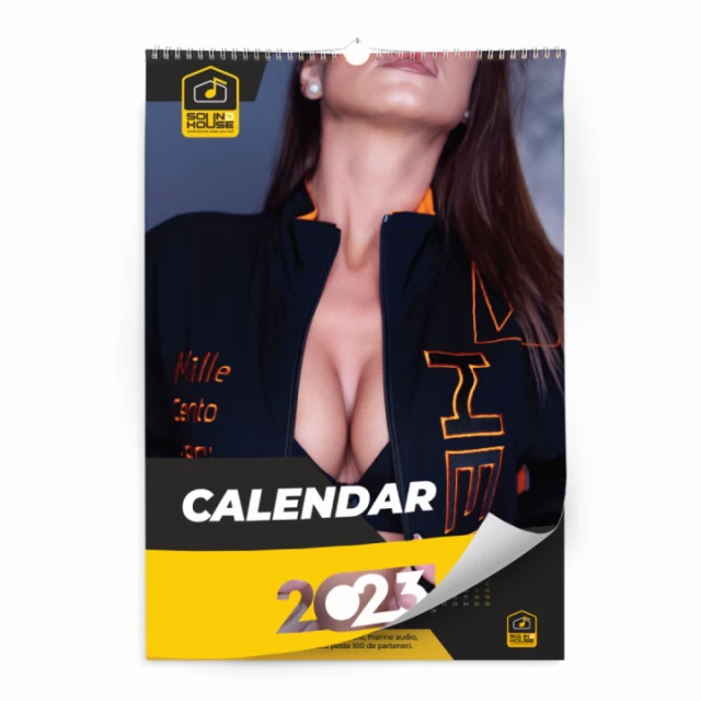 Calendar de perete 2023, SoundHouse, A3 Car audio > Promotionale > Calendare SoundHouse