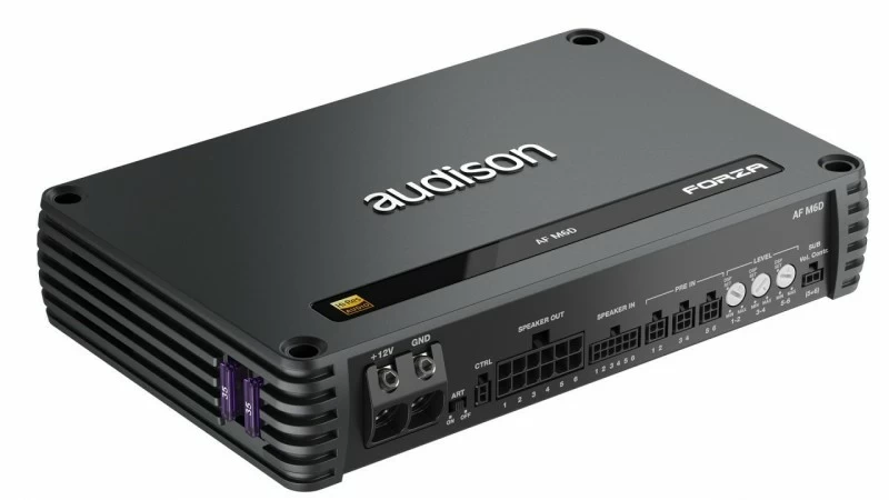 Amplificator auto Audison Forza AF M6D, 6 canale, 1320W Audison imagine noua 2022