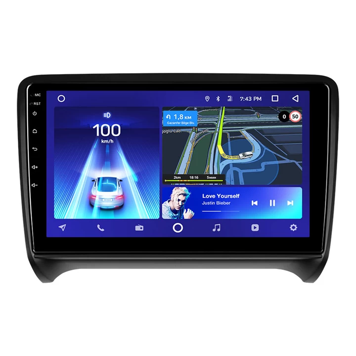 Navigatie Auto Teyes CC3 360° Audi TT 8J 2006-2014 6+128GB 9″ QLED Octa-core 1.8Ghz, Android 4G Bluetooth 5.1 DSP 1.8GHz imagine 2022