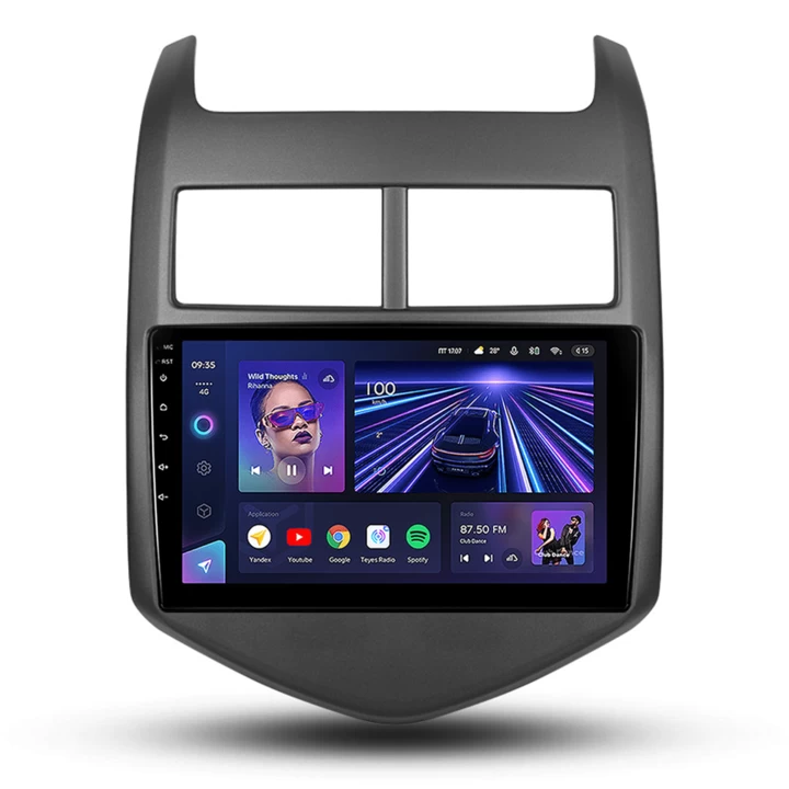 Navigatie Auto Teyes CC3 Chevrolet Aveo 2 2011-2015 3+32GB 9″ QLED Octa-core 1.8Ghz, Android 4G Bluetooth 5.1 DSP 1.8GHz imagine 2022