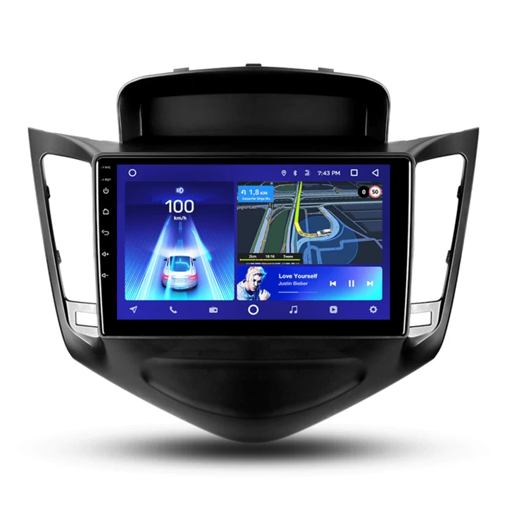 Navigatie Auto Teyes CC2 Plus Chevrolet Cruze J300 2008-2014 6+128GB 9″ QLED Octa-core 1.8Ghz, Android 4G Bluetooth 5.1 DSP 1.8Ghz imagine noua