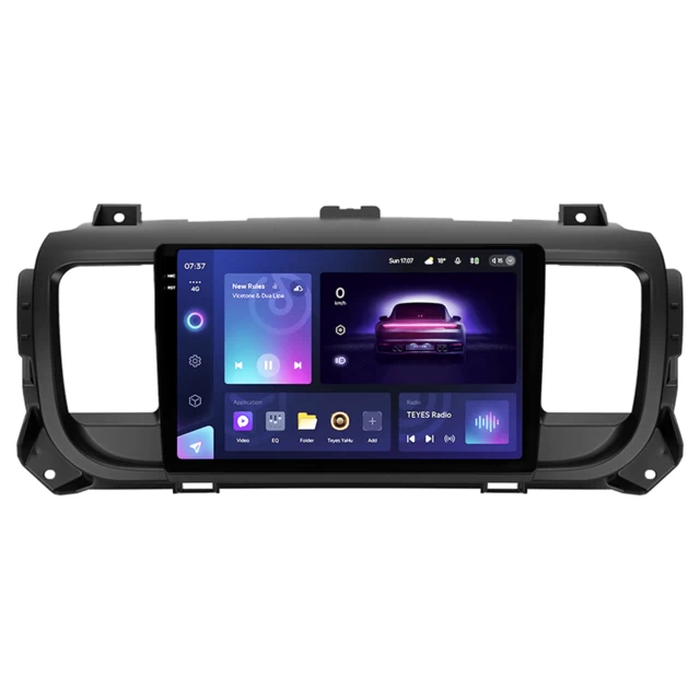 Navigatie Auto Teyes Cc3 2k Citroen Jumpy 2016-2023 6+128gb 9.5` Qled Octa-core 2ghz Android 4g Bluetooth 5.1 Dsp