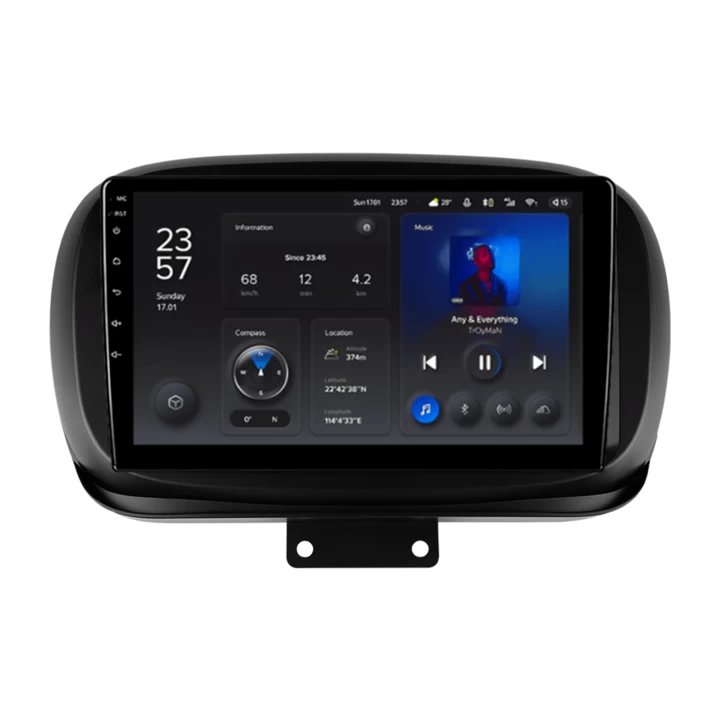Navigatie Auto Teyes X1 WiFi Fiat 500X 2014-2020 2+32GB 9″ IPS Quad-core 1.3Ghz, Android Bluetooth 5.1 DSP soundhouse.ro imagine reduceri 2022