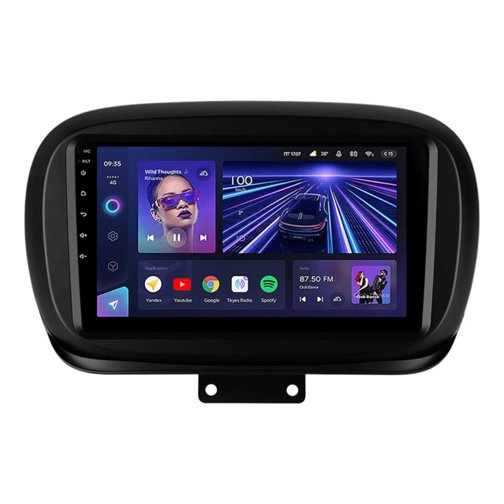 Navigatie Auto Teyes CC3 360° Fiat 500X 2014-2020 6+128GB 9″ QLED Octa-core 1.8Ghz, Android 4G Bluetooth 5.1 DSP 1.8Ghz imagine noua