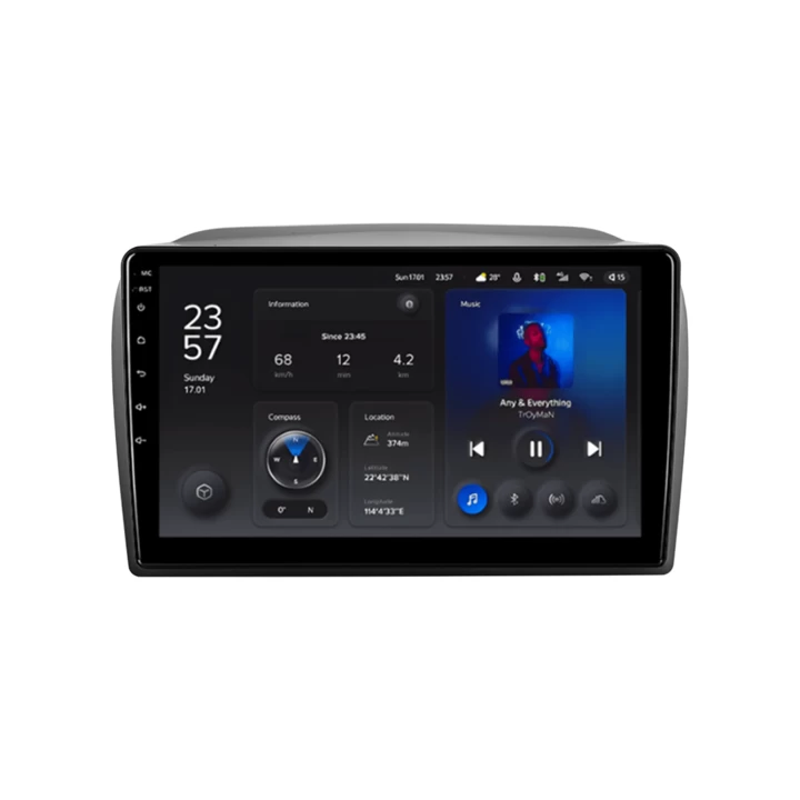 Navigatie Auto Teyes X1 4G Fiat Doblo 2 2009-2015 2+32GB 9″ IPS Octa-core 1.6Ghz, Android 4G Bluetooth 5.1 DSP 1.6Ghz imagine noua