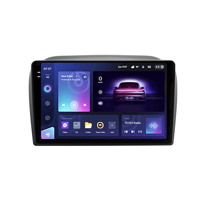 Navigatie Auto Teyes CC3 2K Fiat Doblo 2 2009-2015 3+32GB 9.5″ QLED Octa-core 2Ghz, Android 4G Bluetooth 5.1 DSP 2009-2015 imagine noua