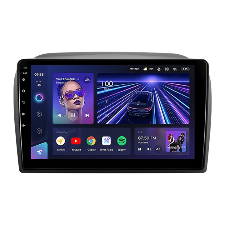 Navigatie Auto Teyes CC3 360° Fiat Doblo 2 2009-2015 6+128GB 9″ QLED Octa-core 1.8Ghz, Android 4G Bluetooth 5.1 DSP 1.8Ghz imagine noua