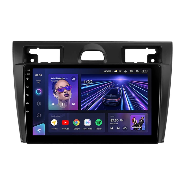 Navigatie Auto Teyes CC3 Ford Fiesta 5 2002-2008 3+32GB 9″ QLED Octa-core 1.8Ghz, Android 4G Bluetooth 5.1 DSP soundhouse.ro imagine reduceri 2022