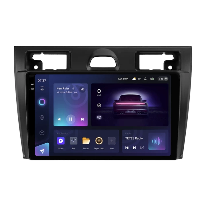 Navigatie Auto Teyes CC3 2K Ford Fiesta 5 2002-2008 3+32GB 9.5″ QLED Octa-core 2Ghz, Android 4G Bluetooth 5.1 DSP soundhouse.ro imagine reduceri 2022