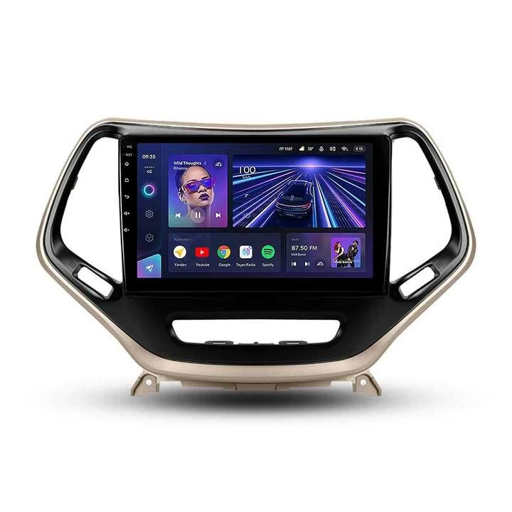 Navigatie Auto Teyes CC3 Jeep Cherokee 5 2015-2018 3+32GB 10.2″ QLED Octa-core 1.8Ghz, Android 4G Bluetooth 5.1 DSP soundhouse.ro imagine reduceri 2022