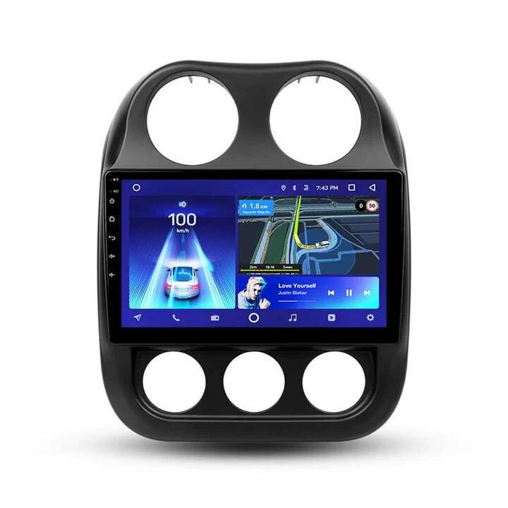 Navigatie Auto Teyes CC2 Plus Jeep Compass 1 2009-2015 3+32GB 10.2″ QLED Octa-core 1.8Ghz, Android 4G Bluetooth 5.1 DSP 1.8GHz imagine 2022