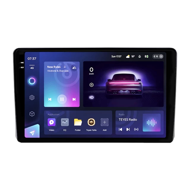 Navigatie Auto Teyes CC3 2K Mitsubishi L200 5 2018-2020 4+64GB 9.5` QLED Octa-core 2Ghz, Android 4G Bluetooth 5.1 DSP soundhouse.ro/ imagine noua 2022