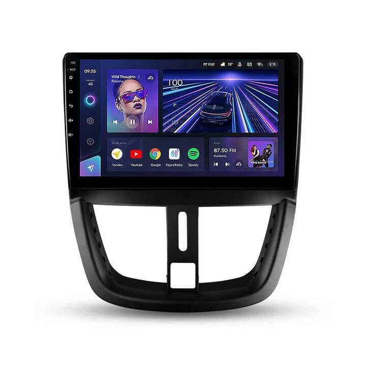 Navigatie Auto Teyes CC3 Peugeot 207 2006-2015 3+32GB 9″ QLED Octa-core 1.8Ghz, Android 4G Bluetooth 5.1 DSP soundhouse.ro imagine reduceri 2022