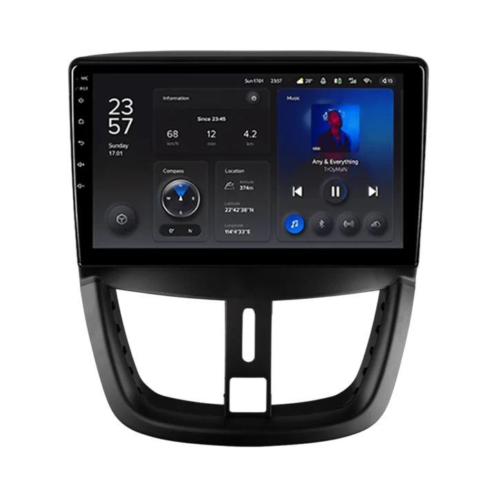 Navigatie Auto Teyes X1 WiFi Peugeot 207 2006-2015 2+32GB 9″ IPS Quad-core 1.3Ghz, Android Bluetooth 5.1 DSP 1.3Ghz imagine 2022