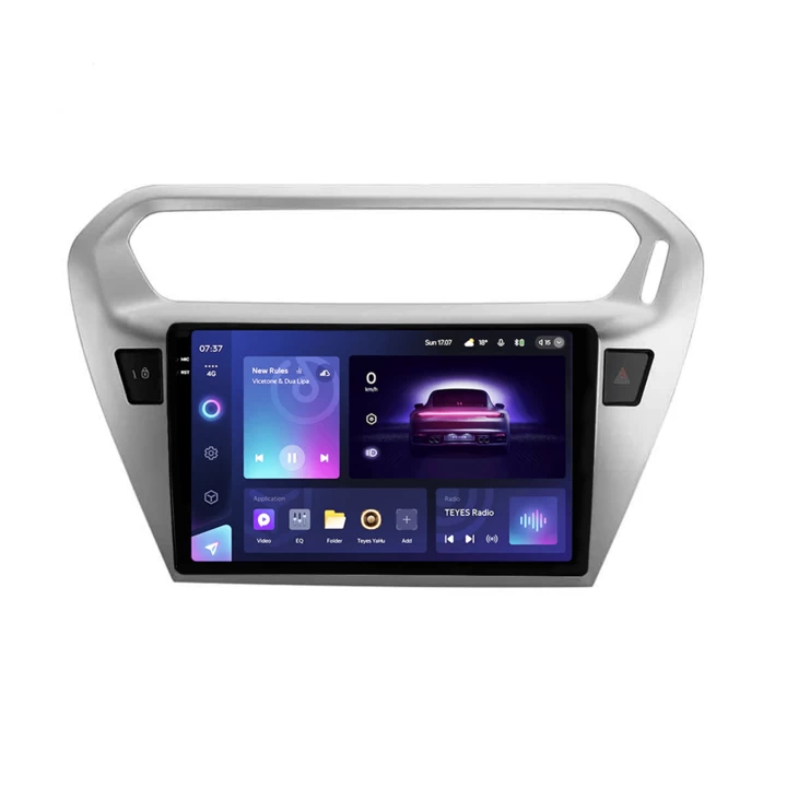 Navigatie Auto Teyes CC3 2K Peugeot 301 2012-2016 6+128GB 9.5″ QLED Octa-core 2Ghz, Android 4G Bluetooth 5.1 DSP 2012-2016 imagine noua