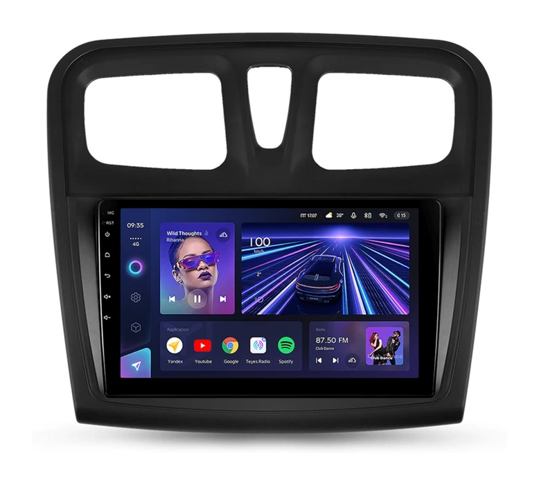 Navigatie Auto Teyes CC3 Dacia Logan 2 2017-2022 3+32GB 9″ QLED Octa-core 1.8Ghz, Android 4G Bluetooth 5.1 DSP soundhouse.ro imagine reduceri 2022