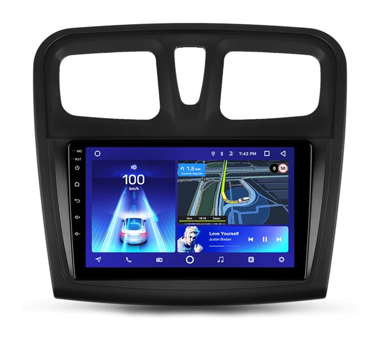 Navigatie Auto Teyes CC2 Plus Dacia Logan 2 2017-2022 4+64GB 9″ QLED Octa-core 1.8Ghz, Android 4G Bluetooth 5.1 DSP 1.8Ghz imagine noua