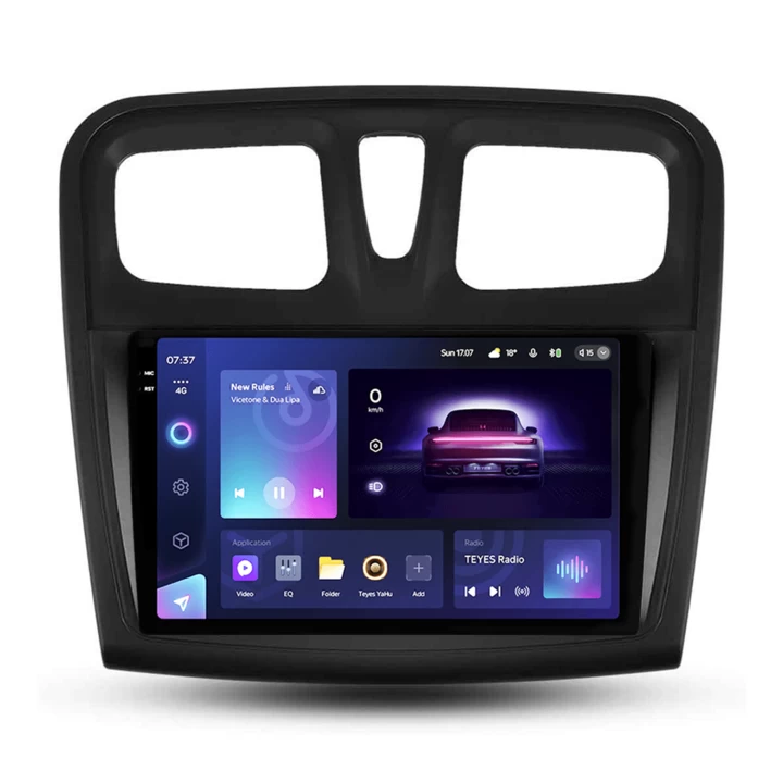 Navigatie Auto Teyes CC3 2K Dacia Logan 2 2017-2022 3+32GB 9.5″ QLED Octa-core 2Ghz, Android 4G Bluetooth 5.1 DSP 2017-2022 imagine 2022