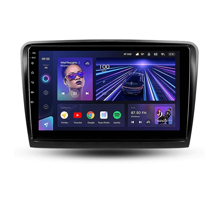 Navigatie Auto Teyes CC3 Skoda Superb 2 2008-2015 3+32GB 10.2″ QLED Octa-core 1.8Ghz, Android 4G Bluetooth 5.1 DSP 1.8Ghz imagine noua