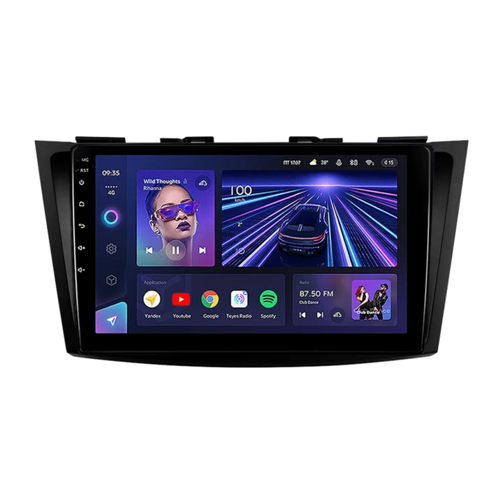 Navigatie Auto Teyes CC3 360° Suzuki Swift 4 2011-2017 6+128GB 9″ QLED Octa-core 1.8Ghz, Android 4G Bluetooth 5.1 DSP 1.8GHz imagine 2022