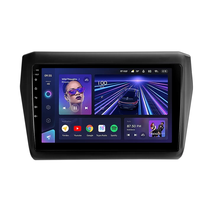 Navigatie Auto Teyes CC3 Suzuki Swift 5 2016-2020 6+128GB 9″ QLED Octa-core 1.8Ghz, Android 4G Bluetooth 5.1 DSP 1.8Ghz imagine noua