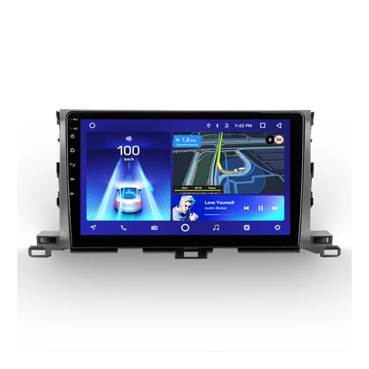 Navigatie Auto Teyes CC2 Plus Toyota Highlander 3 2013-2018 3+32GB 10.2″ QLED Octa-core 1.8Ghz, Android 4G Bluetooth 5.1 DSP (Bluetooth) imagine Black Friday 2021