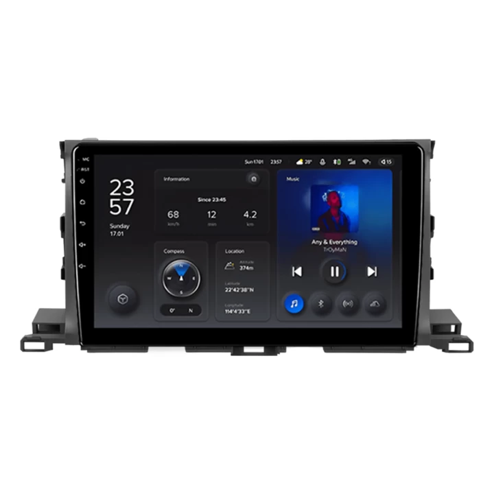 Navigatie Auto Teyes X1 4G Toyota Highlander 3 2013-2018 2+32GB 10.2″ IPS Octa-core 1.6Ghz, Android 4G Bluetooth 5.1 DSP 1.6Ghz imagine noua