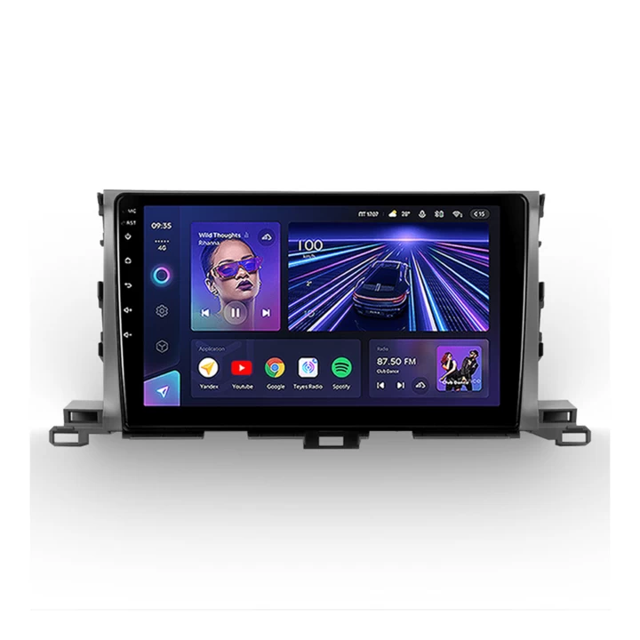 Navigatie Auto Teyes CC3 360° Toyota Highlander 3 2013-2018 6+128GB 10.2″ QLED Octa-core 1.8Ghz, Android 4G Bluetooth 5.1 DSP 1.8Ghz imagine anvelopetop.ro