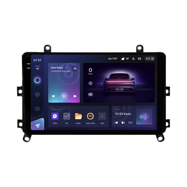 Navigatie Auto Teyes CC3 2K Toyota Highlander 4 2019-2021 3+32GB 9.5″ QLED Octa-core 2Ghz, Android 4G Bluetooth 5.1 DSP 2019-2021 imagine noua