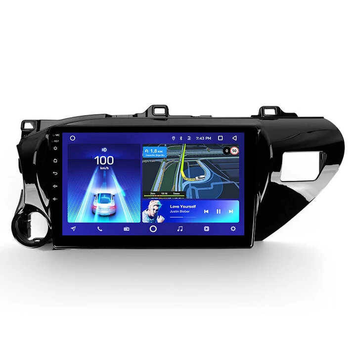 Navigatie Auto Teyes CC2 Plus Toyota Hilux 2015-2020 3+32GB 10.2″ QLED Octa-core 1.8Ghz, Android 4G Bluetooth 5.1 DSP 1.8Ghz imagine noua