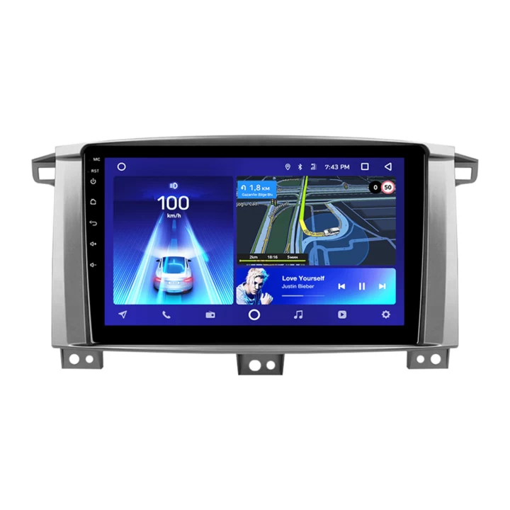 Navigatie Auto Teyes CC2 Plus Toyota Land Cruiser LC J100 2002-2007 3+32GB 9″ QLED Octa-core 1.8Ghz, Android 4G Bluetooth 5.1 DSP (J100) imagine noua