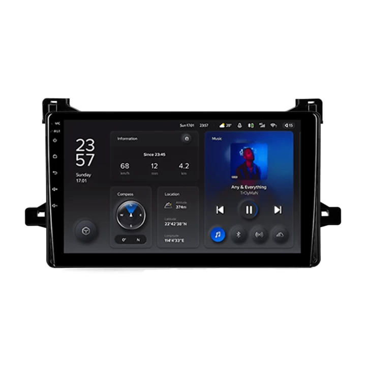 Navigatie Auto Teyes X1 WiFi Toyota Prius XW50 2015-2020 2+32GB 9″ IPS Quad-core 1.3Ghz, Android Bluetooth 5.1 DSP (XW50) imagine noua
