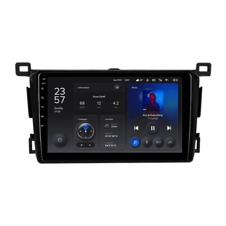 Navigatie Auto Teyes X1 WiFi Toyota RAV4 XA50 2012-2018 2+32GB 9″ IPS Quad-core 1.3Ghz, Android Bluetooth 5.1 DSP 1.3Ghz imagine 2022