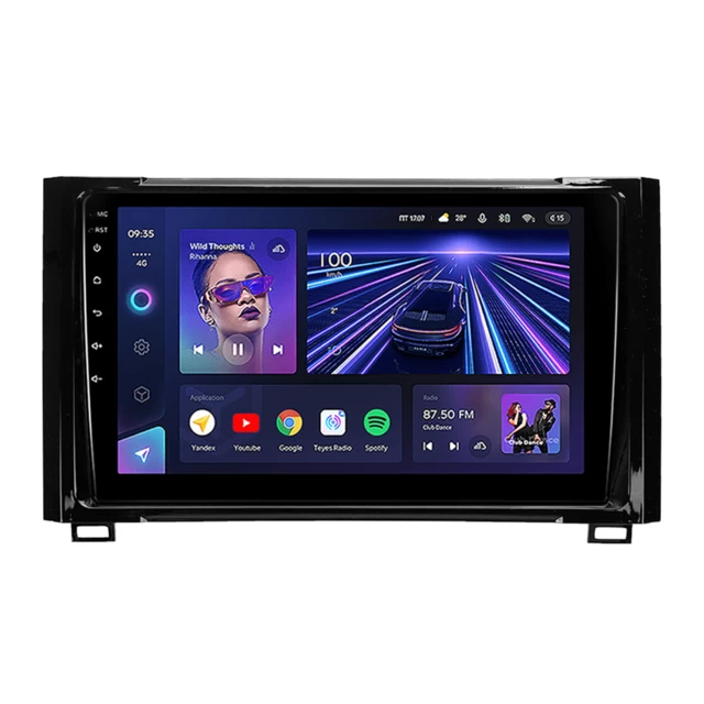 Navigatie Auto Teyes CC3 Toyota Tundra 2013-2020 4+64GB 9` QLED Octa-core 1.8Ghz, Android 4G Bluetooth 5.1 DSP