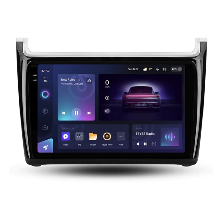 Navigatie Auto Teyes CC3 2K Volkswagen Polo 5 2008-2020 3+32GB 9.5″ QLED Octa-core 2Ghz, Android 4G Bluetooth 5.1 DSP soundhouse.ro imagine reduceri 2022
