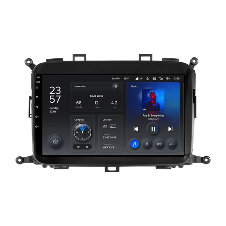 Navigatie Auto Teyes X1 4G Kia Carens 3 2013-2019 2+32GB 9″ IPS Octa-core 1.6Ghz, Android 4G Bluetooth 5.1 DSP 1.6Ghz imagine noua
